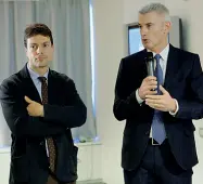  ??  ?? Il nodo Sopra un medico di base durante una visita, quindi Luca Zeni e Paolo Bordon