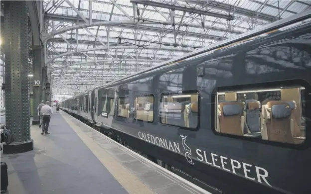 ??  ?? 0 Passengers face four nights of strike action on December 22-24 and January 3-5. These are likely to hit the last Scotland-london trains before Christmas and after New Year
