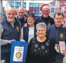  ??  ?? Lochaber rotarians and helpers gave up their own time to bag pack in Morrisons, Fort William, in the lead up to Christmas.