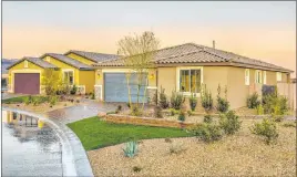  ?? D.R. Horton ?? A big chunk of the gain in 2020 is from one of the newer master plans, Valley Vista in North Las Vegas, which was ranked No. 2 in sales.