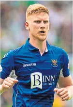  ??  ?? St Johnstone’s Madis Vihmann had a tough time against Celtic.