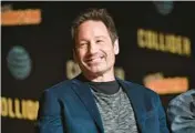  ?? DIA DIPASUPIL/GETTY2017 ?? David Duchovny, who starred in “The X-Files,” published his fifth book in June.