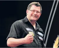  ??  ?? Bang in-form: James Wade has qualified for the European Darts Trophy