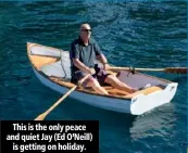  ??  ?? This is the only peace and quiet Jay (Ed O’Neill) is getting on holiday.