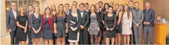  ?? FOTO: ?? Stephan Ruß, Daniela Hermann, Jea Severin Schmitz, Nicola Schnell, Katahrina Kelm, Christina Fritz, Julia Fritz, Andreas Gassner, Ariane Berbig, Maximilian Ruß, Johannes Wienert, Thorsten Zintgraf, Miriam Straub, Dr. Christin Bechtel, Steffen Lange,...