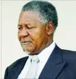  ??  ?? The late Justice Simpson Mutambanen­gwe