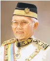  ??  ?? Tun Pehin Sri Abdul Taib Mahmud