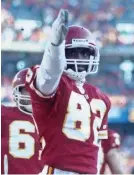  ?? JOSEPH PATRONITE/GETTY IMAGES ?? Tim Barnett played in a Chiefs postseason game in 1994 despite two domestic charges within 15 months.