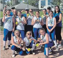  ?? SPECIAL TO TORSTAR ?? The St. Catharines Storm select under-12 girls softball team hopes to make the most of home-field advantage at the Ontario championsh­ips.