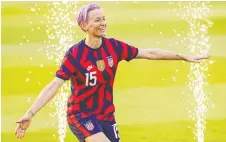  ?? DAVID BUTLER II/USA TODAY SPORTS FILES ?? U.S. forward Megan Rapinoe is likely playing in her final Olympics this summer, but is still one to watch.