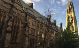  ?? Photograph: Beth Harpaz/AP ?? Yale University is one of five elite institutio­ns being targeted by students demanding they divest from fossil fuels.