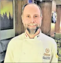  ??  ?? Sheraton Hotel Newfoundla­nd chef, Jeremy Mckinnon