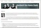  ??  ?? The homepage of swalwell.one-name.net