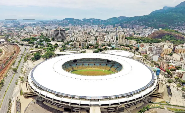  ?? AFP ?? El estadio Maracaná de Río de Janeiro será escenario del partido final del torneo, el domingo 7 de julio de 2019.