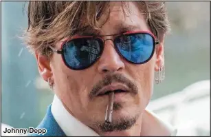  ??  ?? Johnny Depp