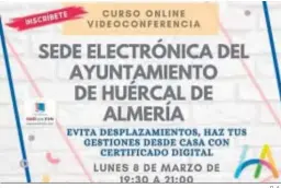  ?? D. A. ?? Formación en Sede Electrónic­a.