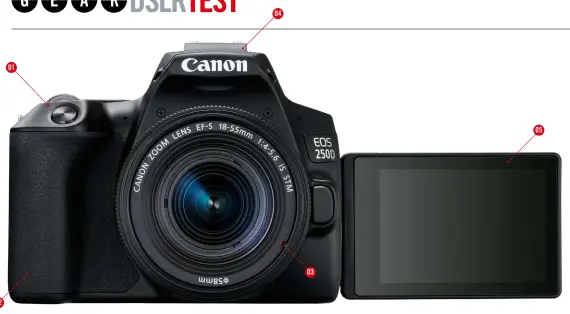  ??  ?? The Canon EOS 250D/rebel SL3 has Dual Pixel CMOS AF that’s so effective in Live View mode it’s like using a mirrorless