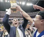  ?? Jae C. Hong Associated Press ?? UC IRVINE coach Russell Turner says “conference tournament­s are what make college basketball great.”