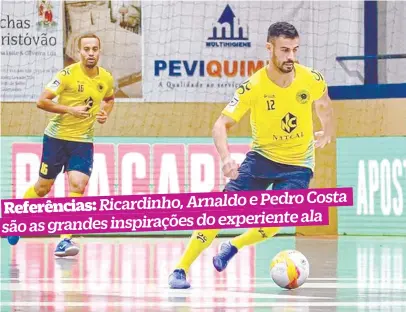  ?? ?? O Candoso assegurou a continuida­de de Amílcar Gomes na próxima temporada
Ala do Candoso