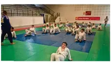  ??  ?? les judokas du Forges Dojo 76 ont repris le chemin des tatamis