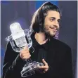  ?? FOTO: DPA ?? Salvador Sobral bei seinem ESCSieg im Mai.