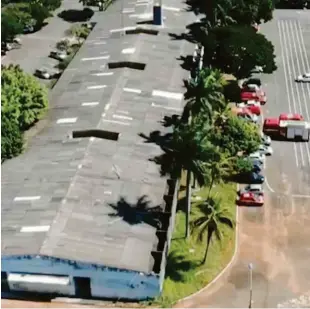  ?? Reprodução/tv Globo ?? Vista aérea do batalhão da Polícia Militar de Goiás, onde funciona o Centro de Internação Provisória; local está adaptado para adolescent­es desde os anos 1970