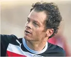  ??  ?? Deefiant hero Matt Lockwood is impressed by the appointmen­t of Neil McCann, top, as Dundee boss.