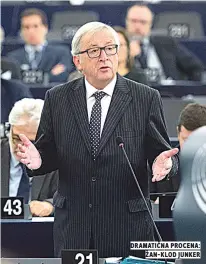  ??  ?? dramatična procena: žan-klod junker