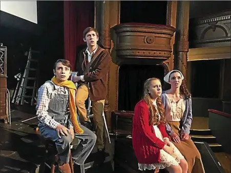  ?? PHOTO PROVIDED ?? Park Playhouse will open the second show in its first year round residency at the Cohoes Music Hall with a production of Stephen Sondheim’s “Into the Woods,” beginning on Friday.