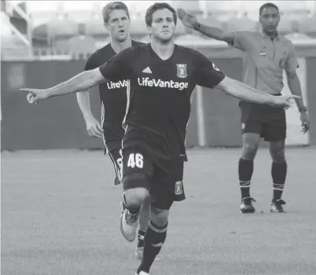  ??  ?? The newest member of the Ottawa Fury, striker Daniel Haber, is expected to make his debut with the team Saturday at TD Place when they host Penn FC in United Soccer League action. Haber, who was recently cut by Cincinnati, has experience playing with...