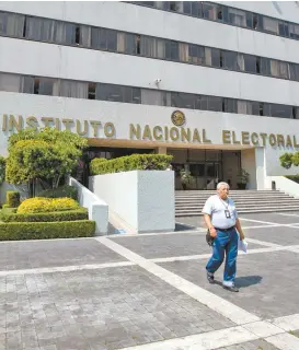 ??  ?? El órgano electoral devolvió mil 70 mdp a la Tesorería de la Federación.