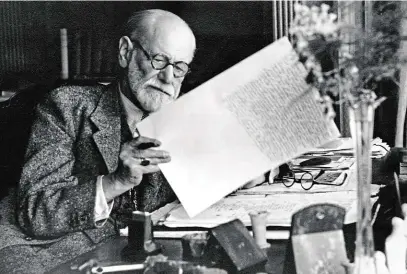  ?? Sigmund Freud tvrdil, že jakmile si člověk začne klást otázku po smyslu života, je duševně nemocný. FOTO PROFIMEDIA ?? Negativní postoj.