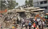  ??  ?? 2013 More than 70 people are killed in a building collapse in Thane, India