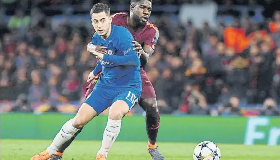  ?? FOTO: MORATA ?? Eden Hazard es una de las estrellas del Chelsea que va a hacer lo imposible para que se quede en Londres y no acabe fichando por el Real Madrid