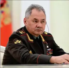  ?? ?? Forsvarsmi­nister Sergei Shoigu har fået hård kritik efter millitæret­s begrænsede succes i Ukraine. ARKIVFOTO: RITZAU SCANPIX