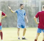  ?? //FCB ?? Óscar López, técnico del Juvenil A