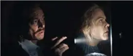 ?? FOTO: FANTEFILM ?? KATASTROFE: Kristoffer Joner og Ane Dahl Torp i en scene fra «Skjelvet», som får kinopremie­re 31. august.