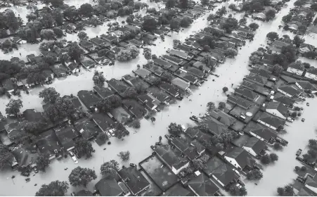  ?? Brett Coomer / Staff file photo ?? More than two years after Hurricane Harvey inundated Houston, the city has begun or completed repairs on 51 homes.