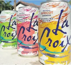  ?? LACROIX / FACEBOOK ?? Lacroix sparkling water contains chemicals it says are produced by fruits and herbs in its recipes.