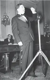  ?? ?? Firebrand Huey Long had many enemies. He had hoped to run for president, but was assassinat­ed in 1935.