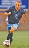  ?? STAFF FILE PHOTO BY C.B. SCHMELTER ?? Joao Costa is among the veteran players on the 2020 roster for the Chattanoog­a Football Club.