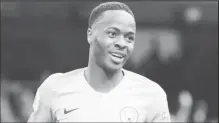  ??  ?? Raheem Sterling