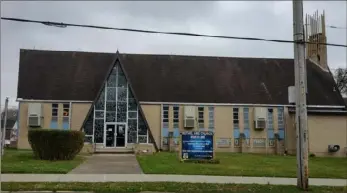  ?? Pittsburgh Post-Gazette photos ?? Bethel A.M.E. Church's 1959 building in the Middle Hill was constructe­d after the congregati­on was forced to leave its church in the lower Hill District.