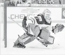  ?? GETTY IMAGES FILE PHOTO ?? Finnish goaltender Ukko-Pekka Luukkonen is heading to the world junior championsh­ip tournament for the second year in a row.