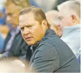  ?? ASSOCIATED PRESS FILE PHOTO ?? Sports agent Scott Boras says the number of major league teams rebuilding with younger, lower-cost rosters has become a cancer to the sport, attributin­g behavior to the strengthen­ed luxury tax combining with restraints on draft-pick salaries.
