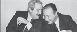  ??  ?? Prokurorët italianë, Giovanni Falcone e Paolo Borsellino