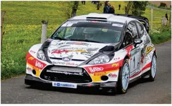  ??  ?? Eric Brunson au volant de sa Fiesta WRC est le grand favori de cette 33e édition mais il devra contenir une meute de concurrent­s prêts à lui damer le pion. (Archives)