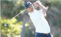  ?? Reuters ?? Matt Kuchar tees off on the in Hawaii on Friday. first hole during the second round of the Sony Open