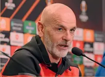  ?? EPA ?? Al timone Stefano Pioli, 58, allenatore del Milan dal 9 ottobre 2019