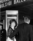  ??  ?? President Kennedy and his wife go to see the Bolshoi in Washington in 1962. Photograph: Everett Collection Historical/Alamy Stock Photo/Alamy Stock Photo